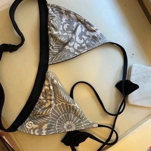 Lululemon reversible bikini top size 4